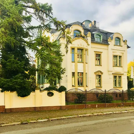 Appartment Villa Am Bretschneiderpark Leipzig Exterior photo
